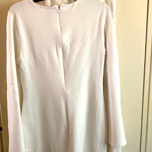 Design Lab size Large White MIDI dress - Picture 2 of 8